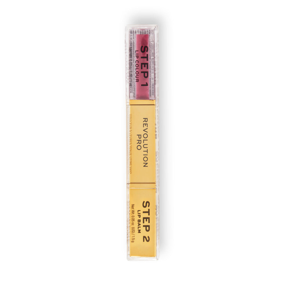 Revolution Pro Supreme Stay 24h Lip Duo Lipstick-  Thirst 4pc Set + 1 Full Size Product Worth 25% Value Free