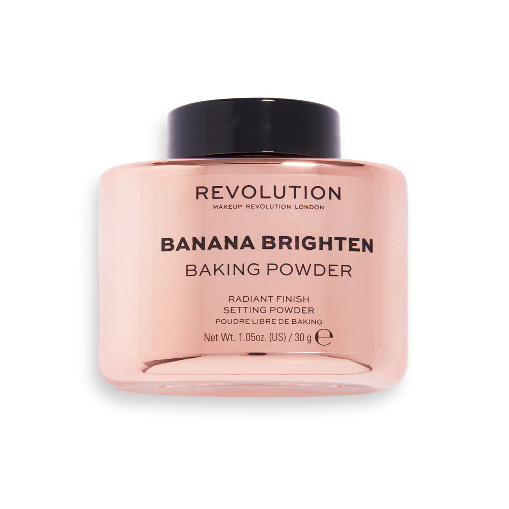 Makeup Revolution Banana Brighten Baking Powder 4pc Set + 1 Full Size Product Worth 25% Value Free