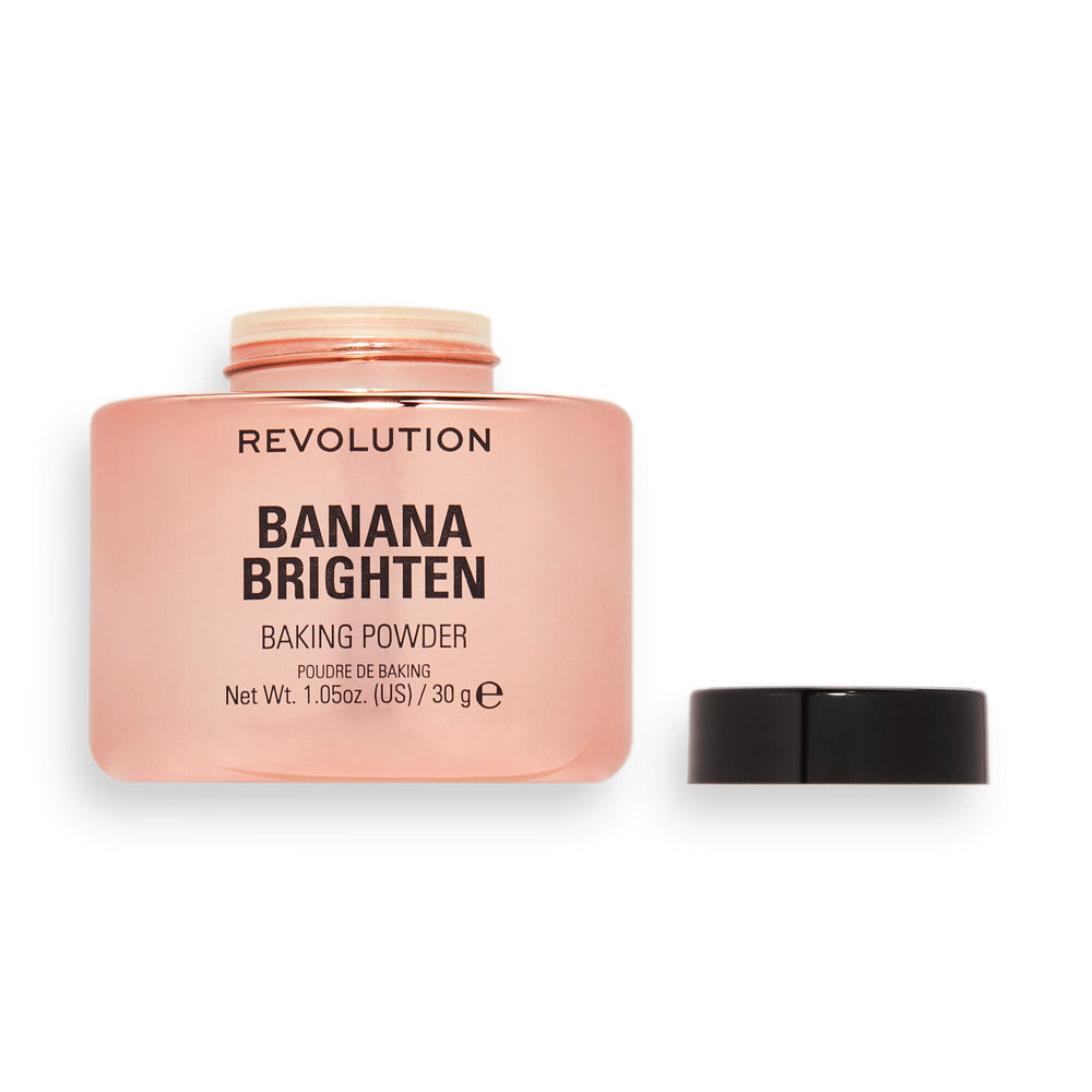 Makeup Revolution Banana Brighten Baking Powder 4pc Set + 1 Full Size Product Worth 25% Value Free