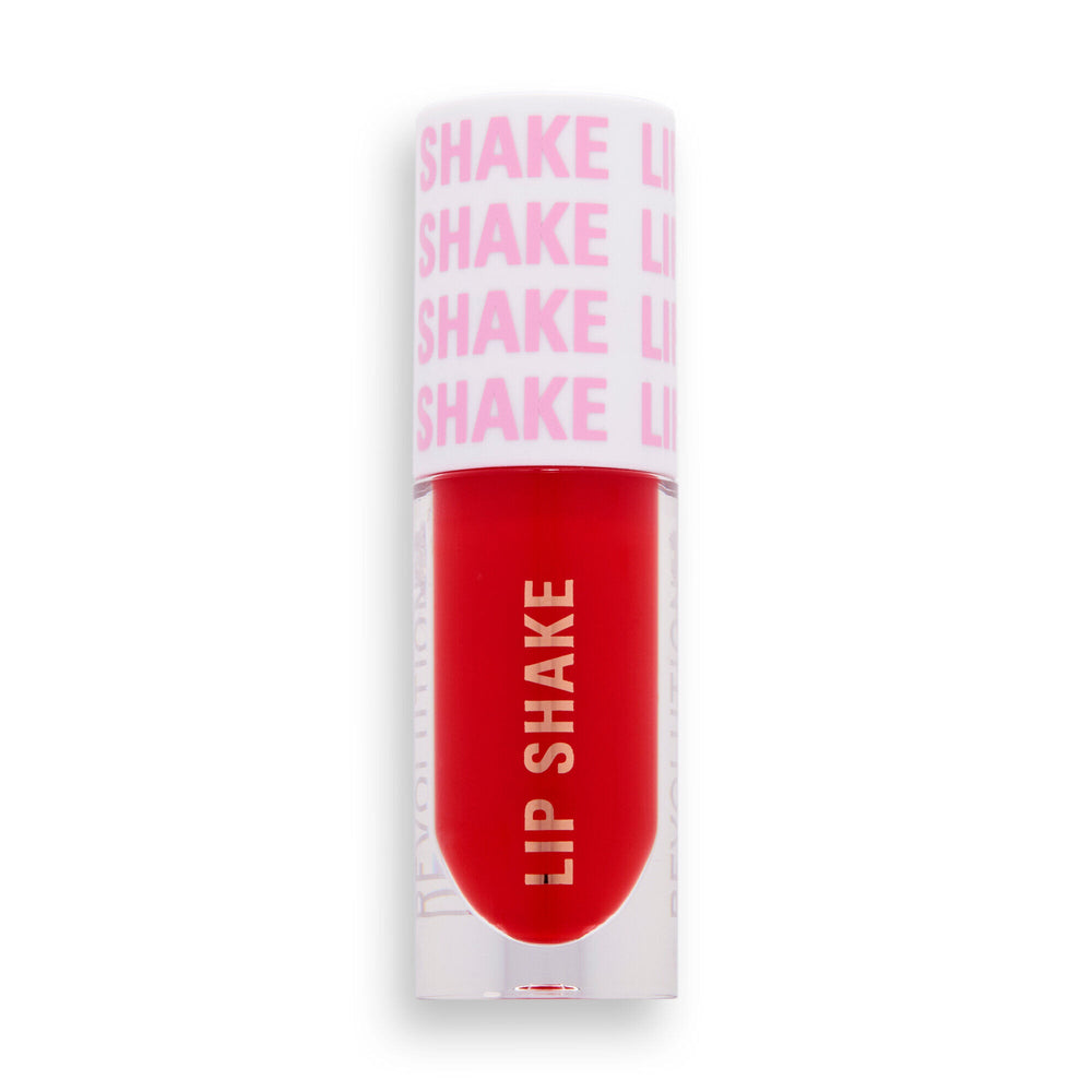 Revolution Lip Shake Strawberry Red 4pc Set + 1 Full Size Product Worth 25% Value Free