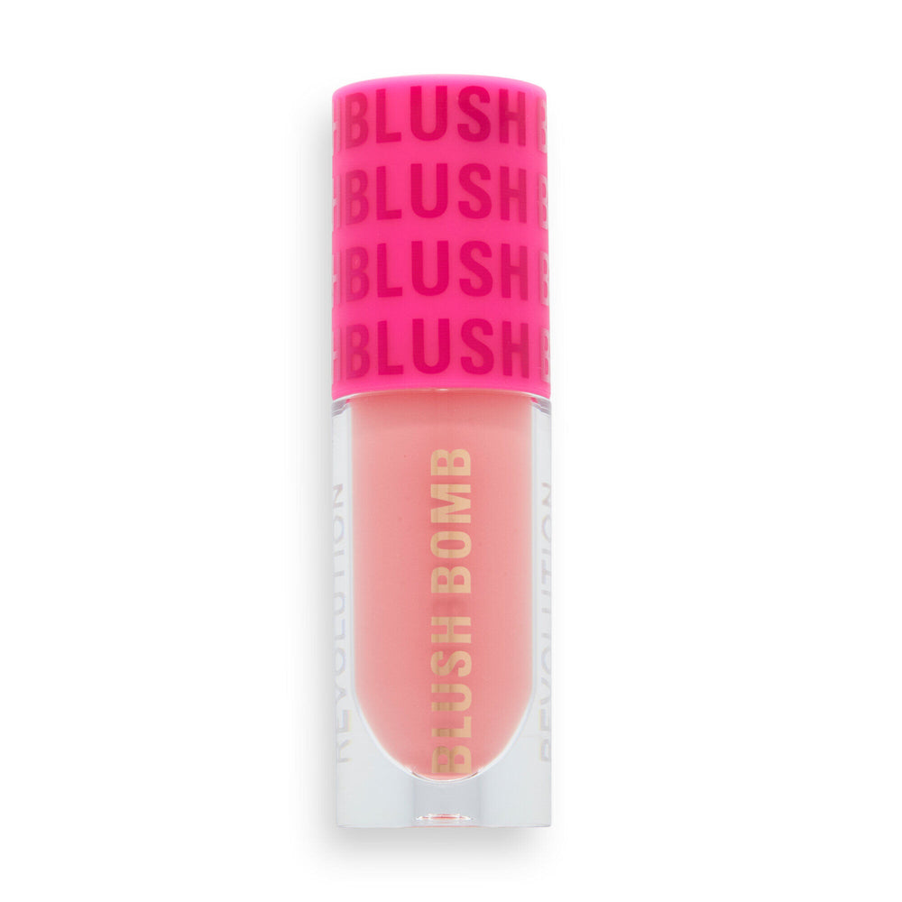 Revolution Blush Bomb Cream Blusher Dolly Rose 4pc Set + 1 Full Size Product Worth 25% Value Free