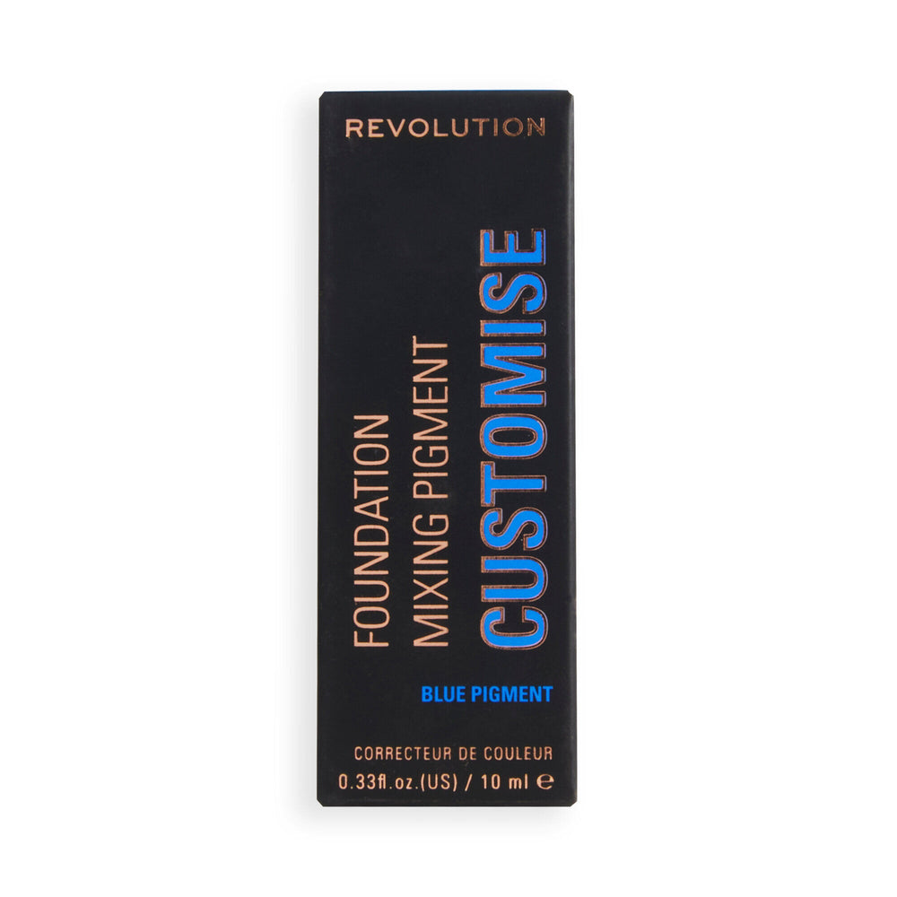 Revolution Foundation Mixing Pigment Blue 4pc Set + 1 Full Size Product Worth 25% Value Free