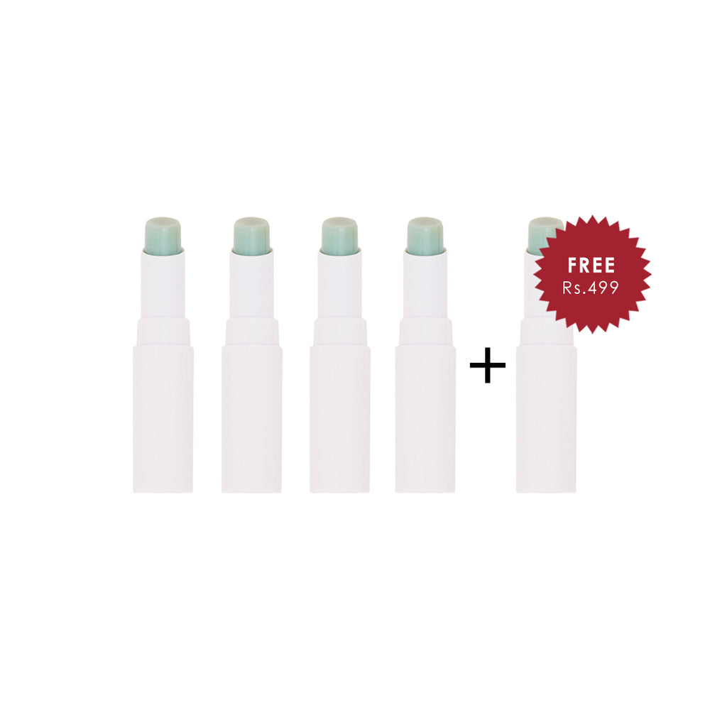 Revolution Relove Scrub Me Lip Scrub Matcha 4pc Set + 1 Full Size Product Worth 25% Value Free