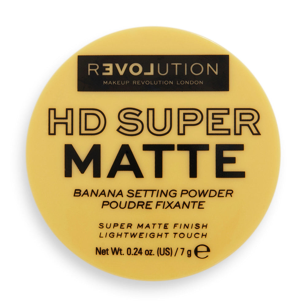 Revolution Relove HD Super Matte Banana Powder 4pc Set + 1 Full Size Product Worth 25% Value Free