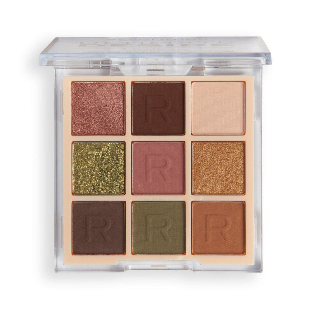 Revolution Ultimate Desire Shadow Palette Stripped Khaki 4pc Set + 1 Full Size Product Worth 25% Value Free