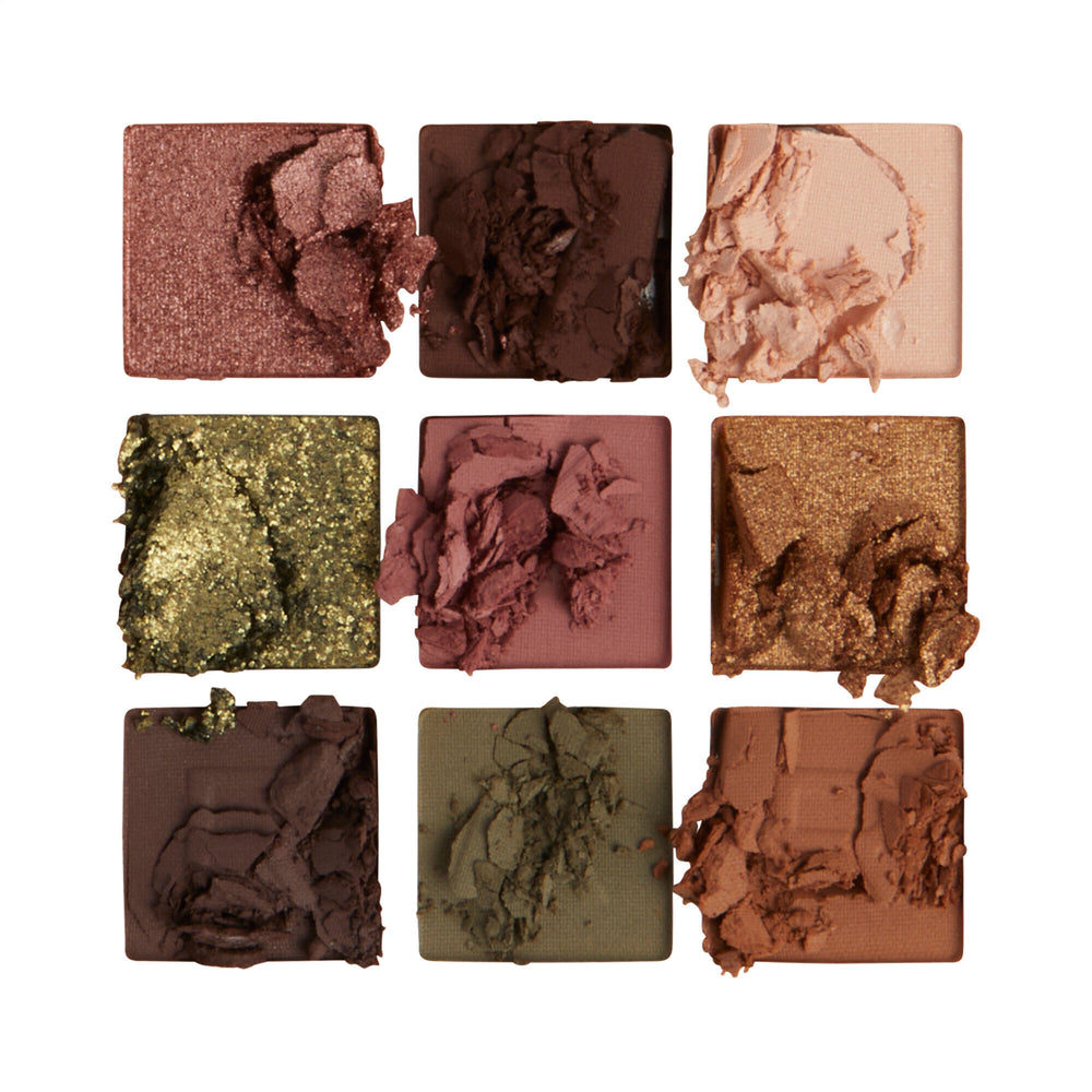 Revolution Ultimate Desire Shadow Palette Stripped Khaki 4pc Set + 1 Full Size Product Worth 25% Value Free