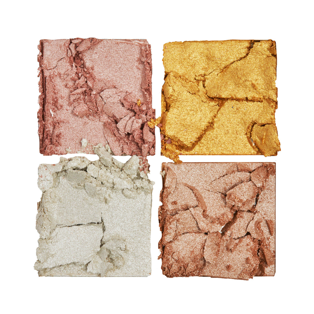 Revolution Ultimate Lights Cheek Glow Palette 4pc Set + 1 Full Size Product Worth 25% Value Free