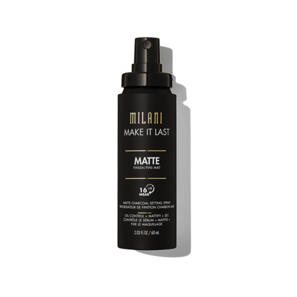 Milani Make it Last Matte Charcoal Setting Spray 4pc Set + 1 Full Size Product Worth 25% Value Free