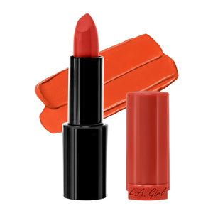 L.A.Girl Pretty & Plump Lipstick-Juicy Peach 4pc Set + 1 Full Size Product Worth 25% Value Free