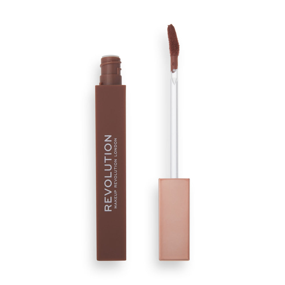 Revolution IRL Whipped Lip Creme Espresso Nude 4pc Set + 1 Full Size Product Worth 25% Value Free