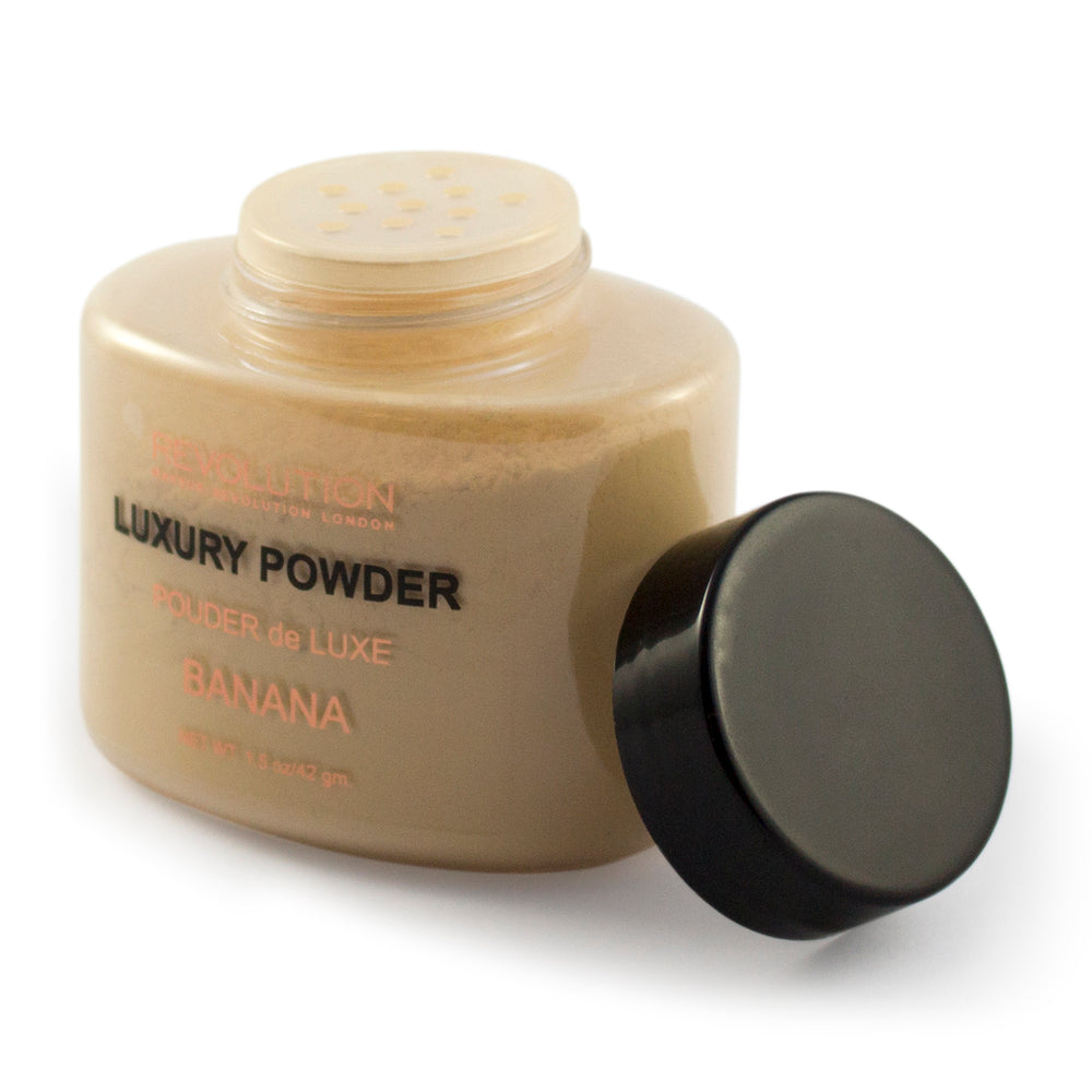 Makeup Revolution Luxury Banana Powder 4Pcs Set + 1 Full Size Product Worth 25% Value Free