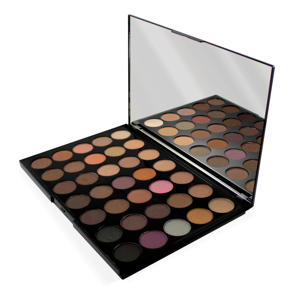 Makeup Revolution Pro HD Palette Amplified 35 Neutrals Warm 4pc Set + 1 Full Size Product Worth 25% Value Free