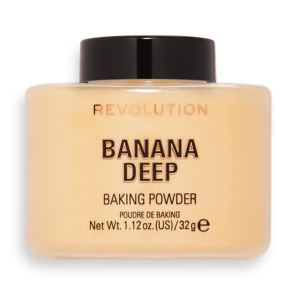 Revolution Loose Baking Powder Banana Deep 4pc Set + 1 Full Size Product Worth 25% Value Free