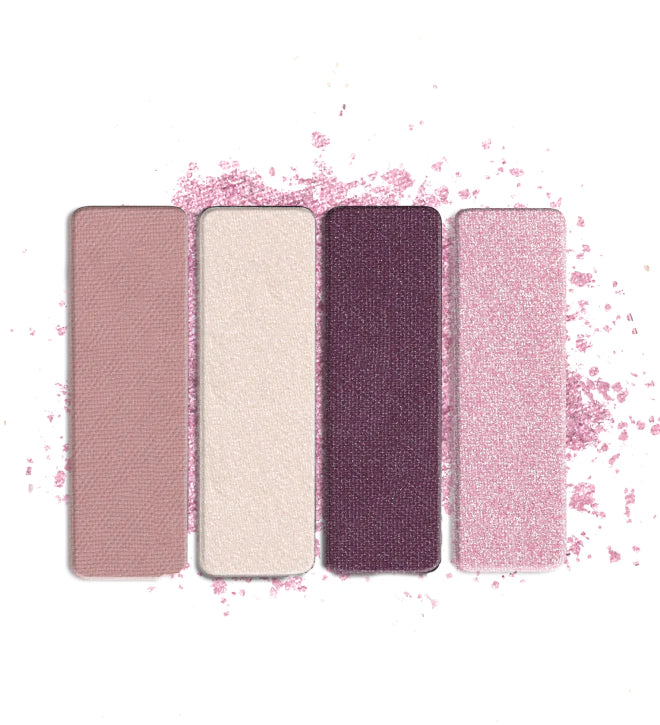 Wet N Wild Color Icon Eyeshadow Quad - Petalette 4pc Set + 1 Full Size Product Worth 25% Value Free