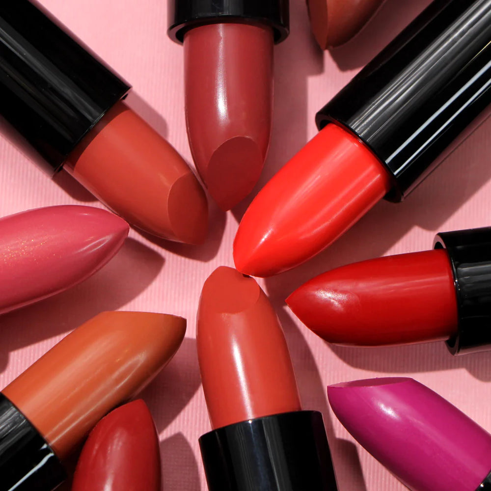 L.A.Girl Pretty & Plump Lipstick-Juicy Peach 4pc Set + 1 Full Size Product Worth 25% Value Free