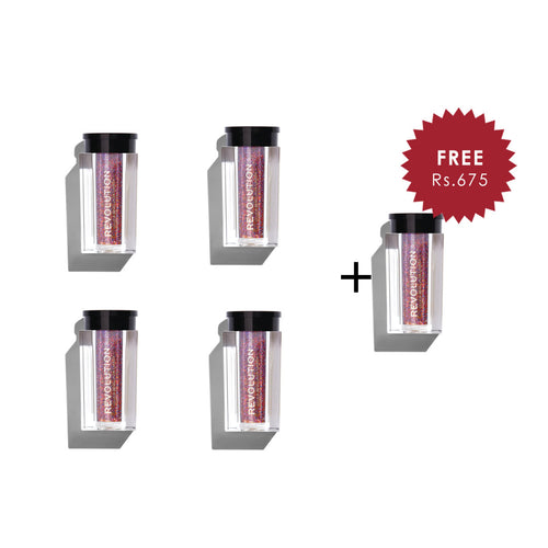 Makeup Revolution Glitter Bomb Orion'S Belt 4pc Set + 1 Full Size Product Worth 25% Value Free