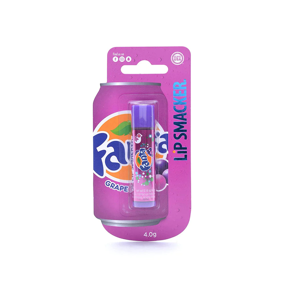 Fanta Lip Balm Grape 4pc Set + 1 Full Size Product Worth 25% Value Free
