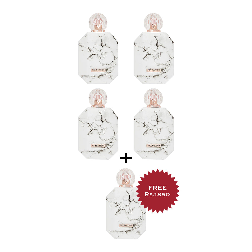 Revolution Timeless EDT 4pc Set + 1 Full Size Product Worth 25% Value Free