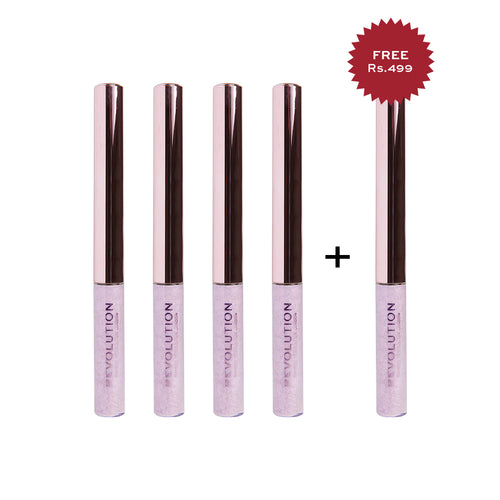 Revolution Ultimate Lights Chromatic Liner Lilac Lustre 4pc Set + 1 Full Size Product Worth 25% Value Free