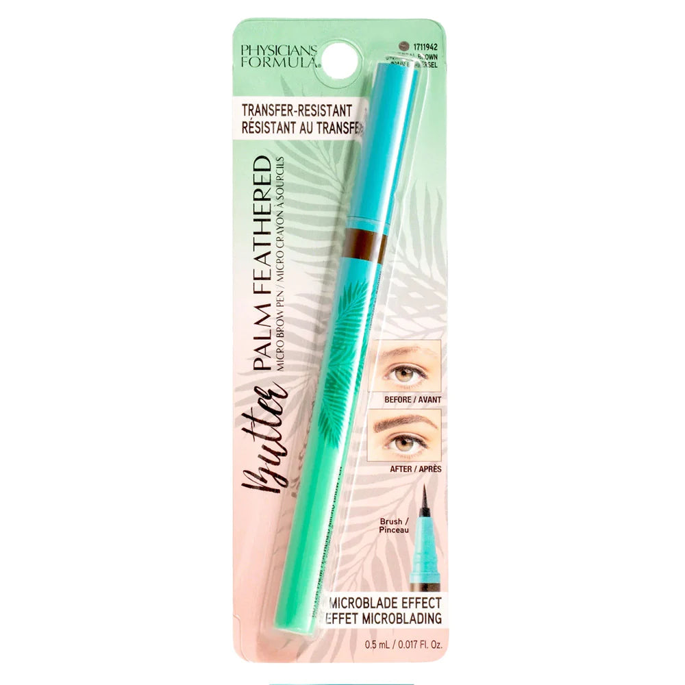 Physicians Formula Butter Palm Feat Micro BrowPen Universal Brown 4pc Set + 1 Full Size Product Worth 25% Value Free