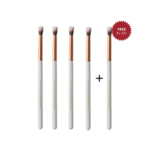 Pigment Play  Precision Crease Brush 4pc Set + 1 Full Size Product Worth 25% Value Free