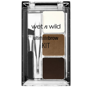 Wet N Wild Ultimate Brow Kit - Ash Brown 4pc Set + 1 Full Size Product Worth 25% Value Free