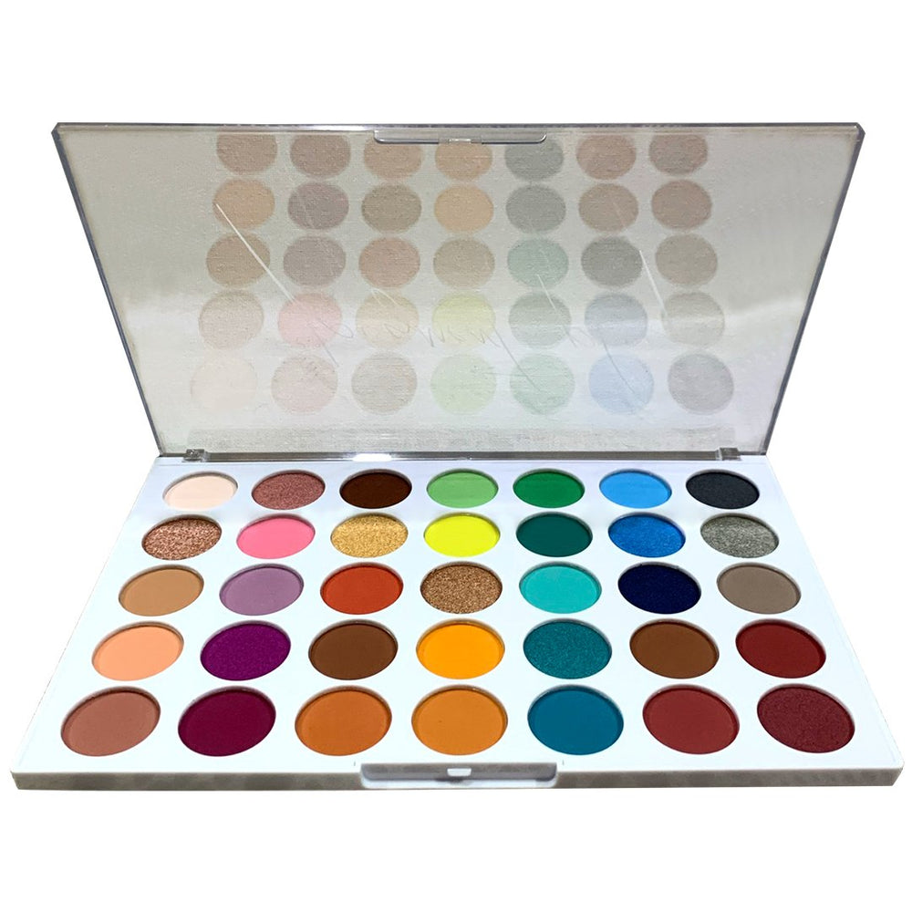 Pigment Play Playground Hero 35 Pan Shadow Palette – Arcoiris 4pc Set + 1 Full Size Product Worth 25% Value Free