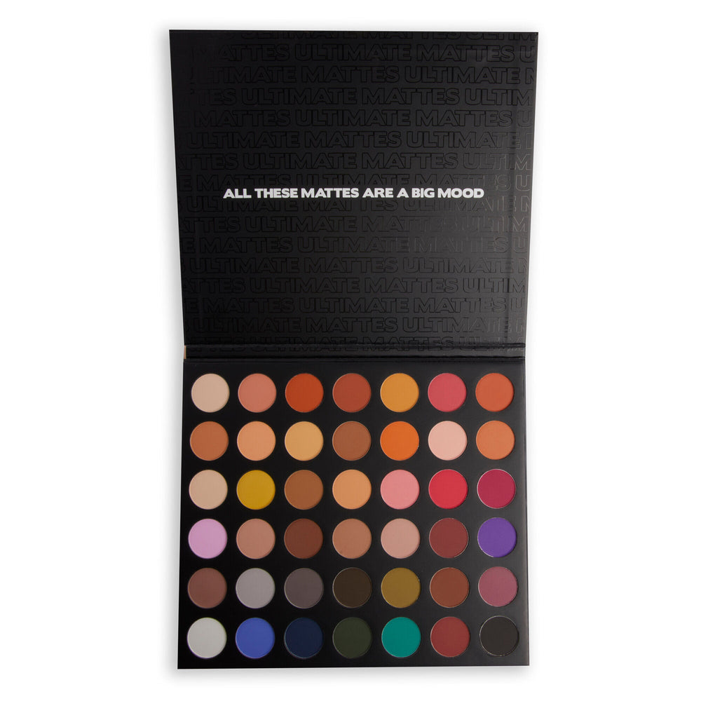 Bh Cosmetics Ultimate Mattes - 42 Color Shadow Palette 4pc Set + 1 Full Size Product Worth 25% Value Free
