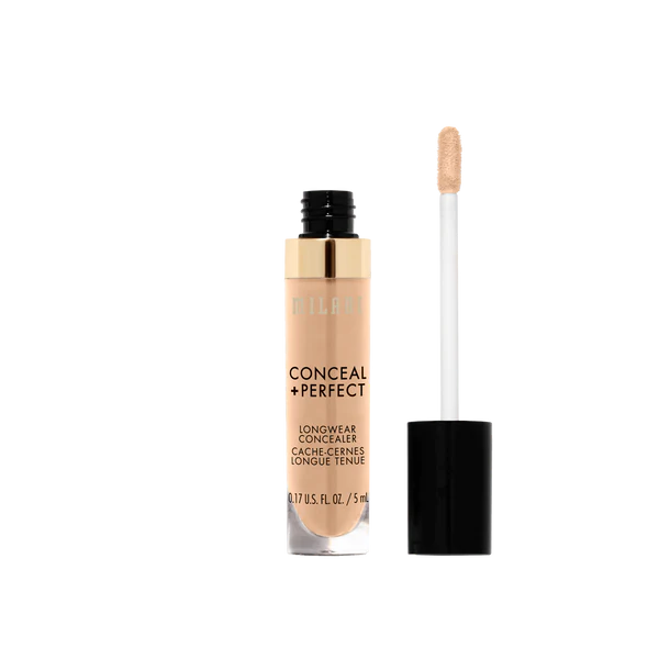 Milani Conceal + Perfect Long Wear Concealer Light Natural 4pc Set + 1 Full Size Product Worth 25% Value Free