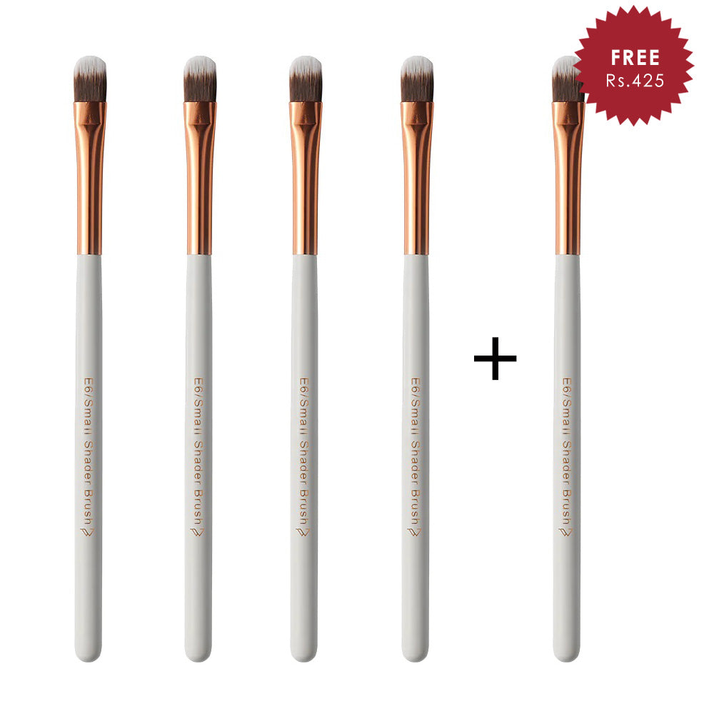 Pigment Play Small Shader Brush 4pc Set + 1 Full Size Product Worth 25% Value Free