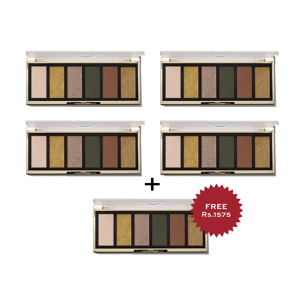 Milani Most Wanted Palettes - 120 Outlaw Olive 4pc Set + 1 Full Size Product Worth 25% Value Free