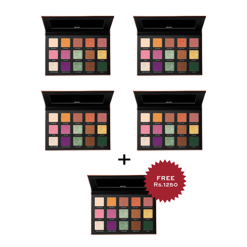 Milani Gilded Terra Eyeshadow Palette 4pc Set + 1 Full Size Product Worth 25% Value Free