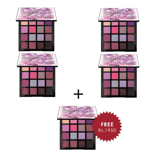 L.A. Girl 16 Color Break Free Eyeshadow Palette - This is me 4pc Set + 1 Full Size Product Worth 25% Value Free