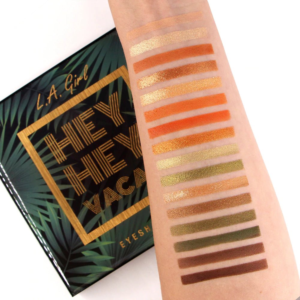 Hey Hey Vacay Eyeshadow Palette - Under The Palms 4pc Set + 1 Full Size Product Worth 25% Value Free