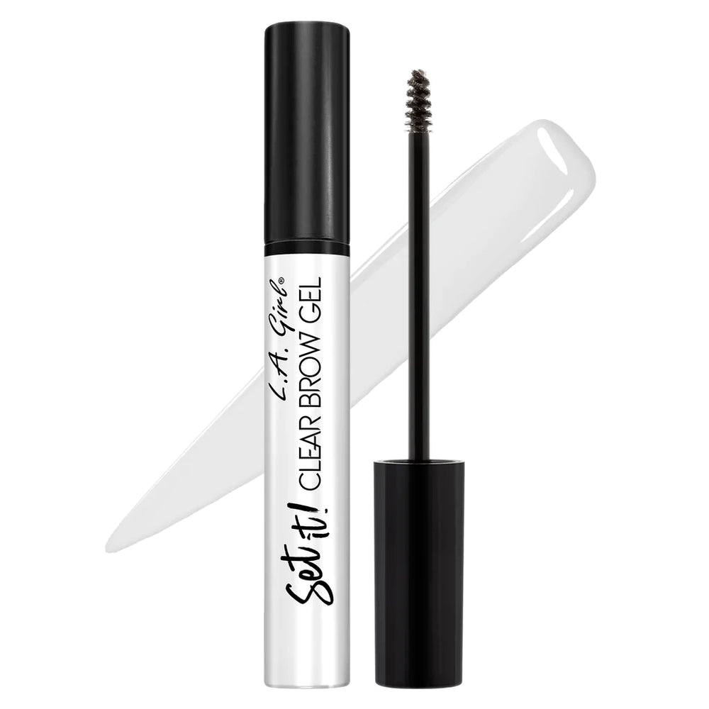 L.A Girl Set It! Clear Brow Gel - Clear 4pc Set + 1 Full Size Product Worth 25% Value Free