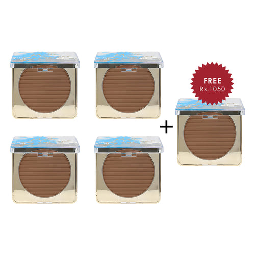 L.A. Girl Matte Bronzer Back To The Beach 4pc Set + 1 Full Size Product Worth 25% Value Free