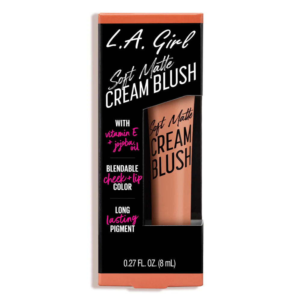 L.A Girl Soft Matte Cream Blush - Cutie 4pc Set + 1 Full Size Product Worth 25% Value Free