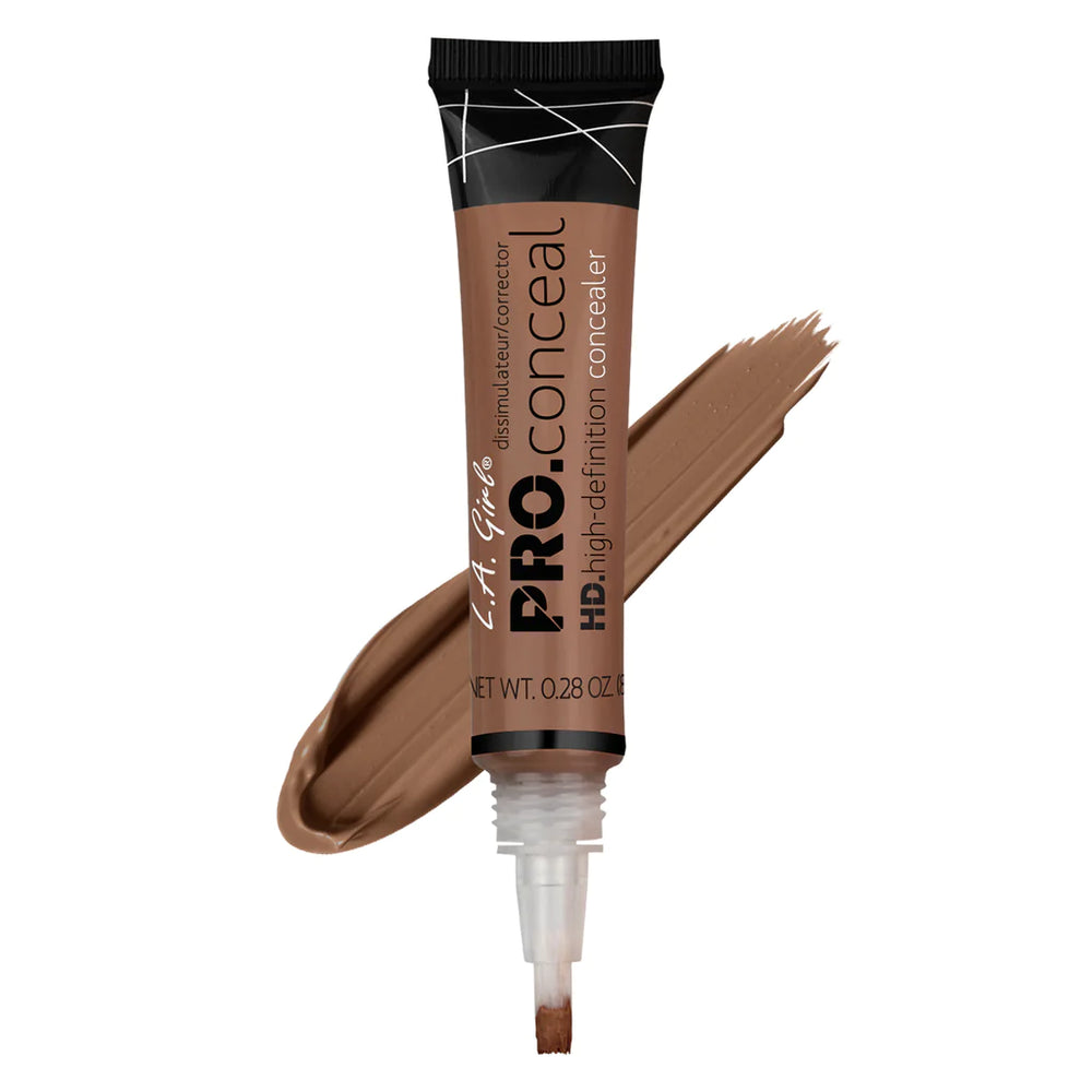 L.A. Girl Pro Conceal HD- Dark Cocoa 4pc Set + 1 Full Size Product Worth 25% Value Free