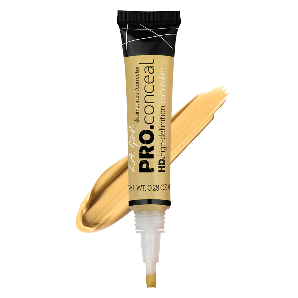 L.A. Girl Pro Conceal HD- Yellow Corrector 4pc Set + 1 Full Size Product Worth 25% Value Free