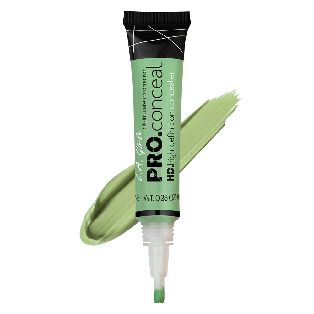 L.A. Girl Pro Conceal HD- Green Corrector 4pc Set + 1 Full Size Product Worth 25% Value Free