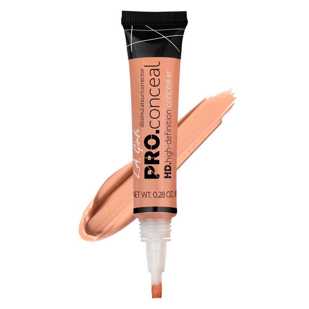 L.A. Girl Pro Conceal HD- Peach Corrector 4pc Set + 1 Full Size Product Worth 25% Value Free