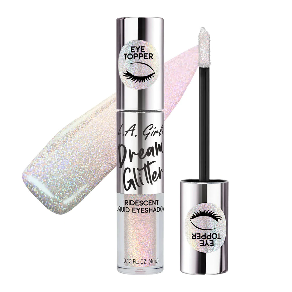 L.A Girl Dream Glitter Liquid Eyeshadow - Iridescent Dream 4pc Set + 1 Full Size Product Worth 25% Value Free