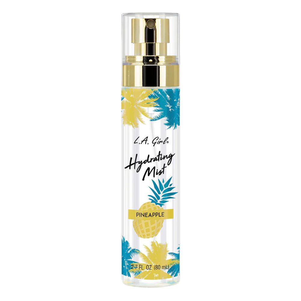 L.A. Girl Hydrating Face Mist Pineapple  4pc Set + 1 Full Size Product Worth 25% Value Free