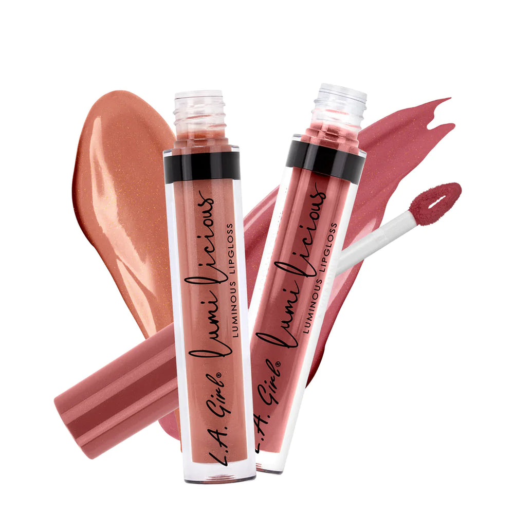 L.A. Girl Lumilicious Lip Gloss Chill 4pc Set + 1 Full Size Product Worth 25% Value Free