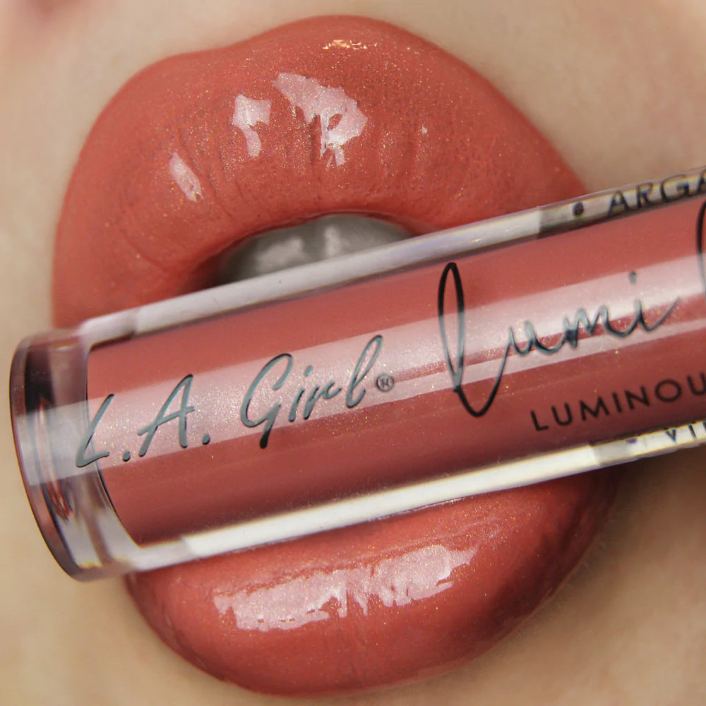 L.A. Girl Lumilicious Lip Gloss Pillow Talk 4pc Set + 1 Full Size Product Worth 25% Value Free