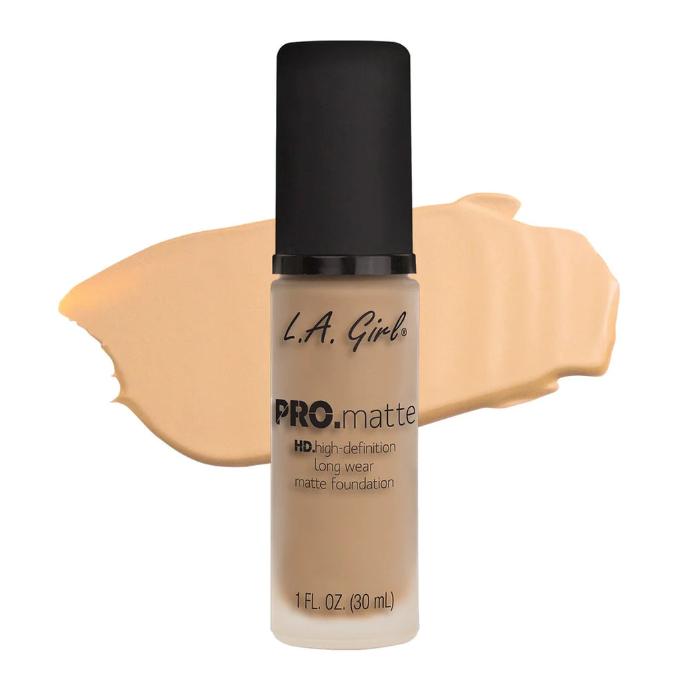L.A. Girl Hd Pro.Matte Foundation-Bisque 4Pc Set + 1 Full Size Product Worth 25% Value Free