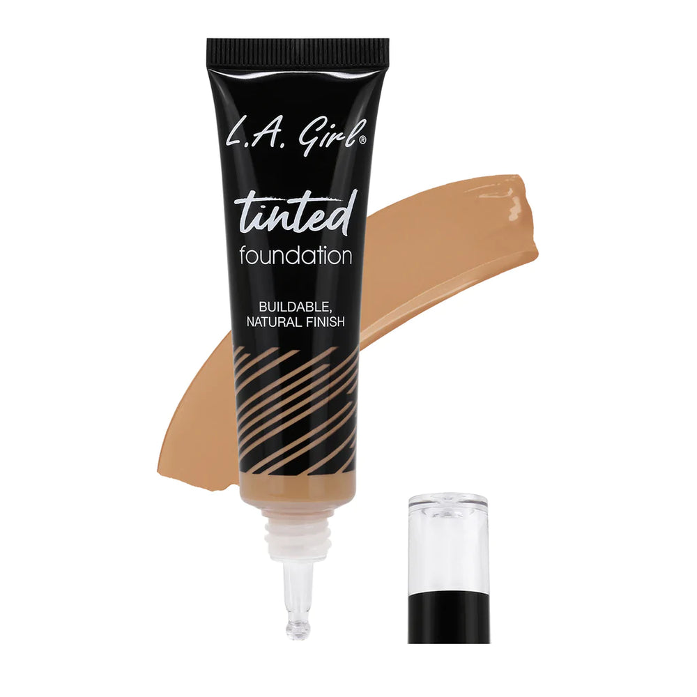L.A. Girl - Tinted Foundation- Tan  4pc Set + 1 Full Size Product Worth 25% Value Free