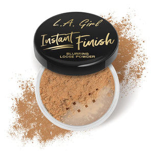 L.A. Girl Instant Finish Blurring Loose Powder Medium 4pc Set + 1 Full Size Product Worth 25% Value Free