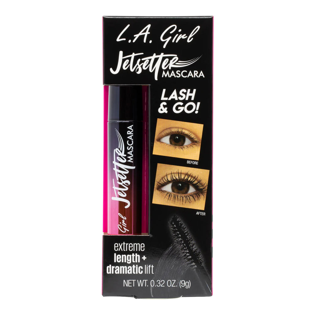 L.A. Girl Jetsetter Mascara 4pc Set + 1 Full Size Product Worth 25% Value Free