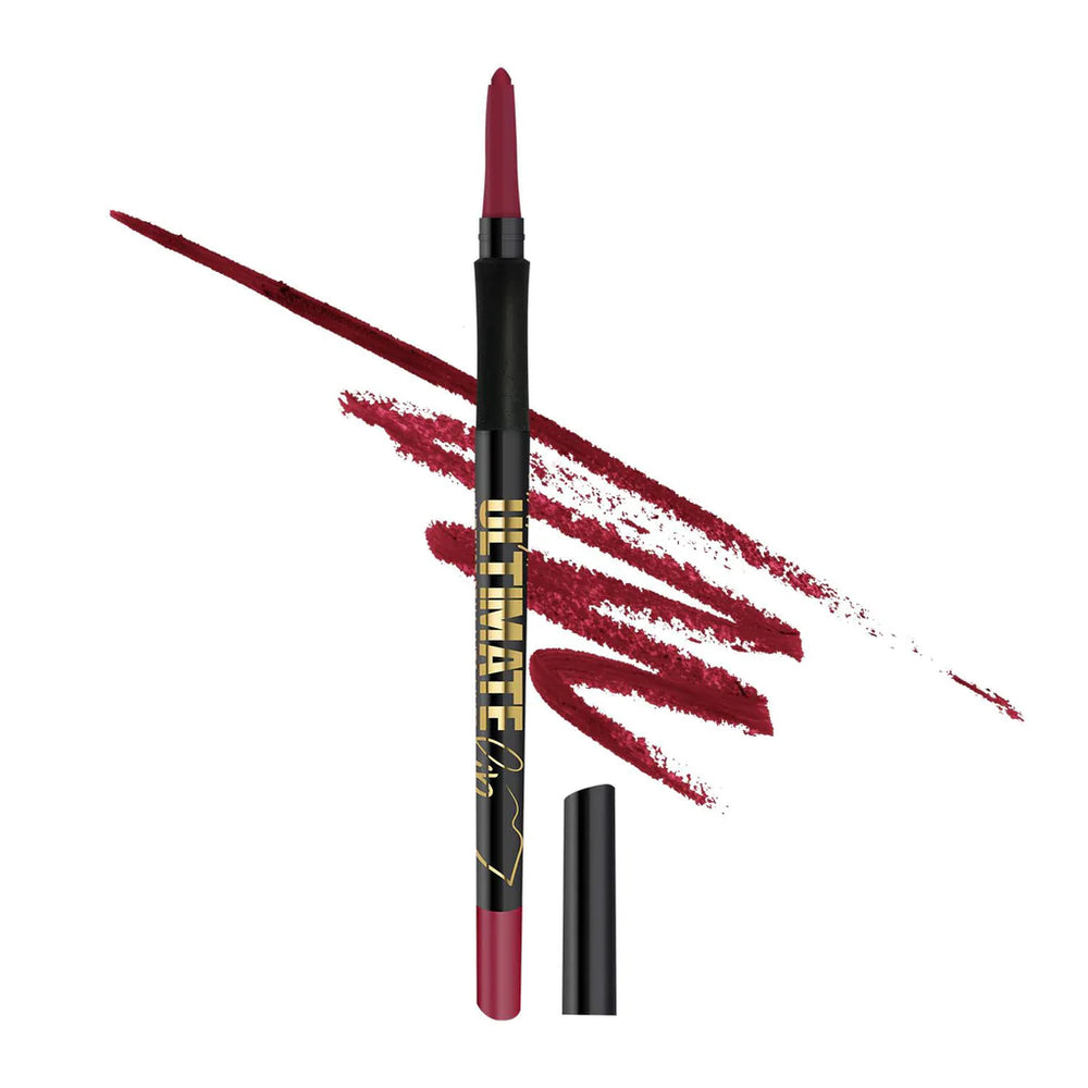 L.A. Girl  Ultimate Lip-Long Wear Auto Liner-Boundless Berry 4Pc Set + 1 Full Size Product Worth 25% Value Free